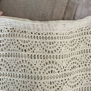 GUC - Adam Lippes skirt- size 2 cream/white